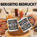 Menschenrechte Statt Rechte Menschen Tasse Geschenk Frieden Becher Blau Trendation