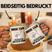 Indie-Fan Tasse Geschenk für Indie-Fan Der Mann Der Alles Kann Geschenkidee zum Geburtstag Blau Trendation