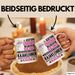 Kajaklehrer Geschenk Tasse Lustiger Spruch Erheben Sie Sich Der Kajaklehrer Betritt den Raum Rosa Trendation
