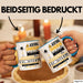Fechterin Tasse Geschenk Lustiger Spruch Bitte Erheben Sie Sich Seine Majestät Die Fechterin Betritt Den Raum Blau Trendation