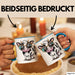 Kuh Liebhaber Tasse Geschenkidee für Bauernhoftier Fans Blau Trendation
