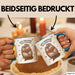 Romantisches Paar Jahrestagsfeier Tasse Geschenk Lustige Geschenkidee Spruch Alles Gute Zum Hochzeitstag Für Meine Otter Hälfte Blau Trendation