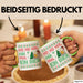 Ho Ho Hol Mir Mal Ein Bier Tasse Geschenk Ugly Tasse Geschenkidee Weihnachten Kaffee-Becher Grün Trendation