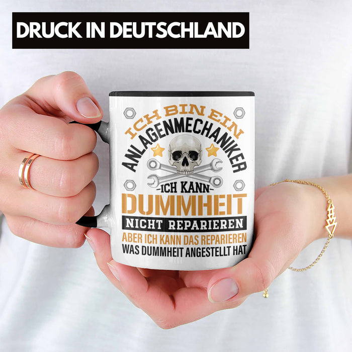 Anlagenmechaniker Tasse Geschenk Spruch Männer Trendation