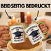 Schüler Abschluss Tasse Geschenk Lustige Geschenkidee Spruch Glückwunsch Zum Bachelor Grün Trendation