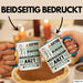 Arzt Geschenk Tasse Lustiger Spruch Erheben Sie Sich Der Arzt Betritt den Raum Blau Trendation