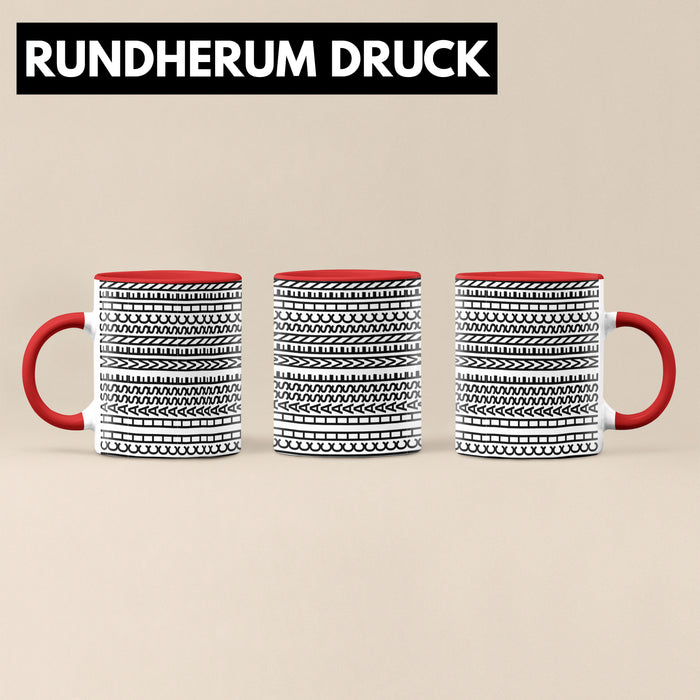 Ich Hasse Menschen Tasse Lustiges Geschenk Allover-Print Quer Lesen Trendation