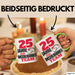 25 Jahre Tasse Geschenk Hochzeitstag Unschlagbares Team Spruch Grün Trendation