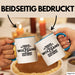 Wolfgang Tasse Niemand Ist Perfekt, Wolfgang Ist Nah Dran Geschenk Blau Trendation