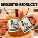 Stockente Tasse Geschenk Lustige Geschenkidee Spruch Stockente Schwarz Trendation