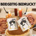 Witzige Tasse Geschenk Pinguin Mit Roter Brille Lustiger Becher Rosa Trendation