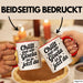 Gisela Tasse Geschenk Chillt Mal Alle Gisela Ist Ja Jetzt Da Geschenkidee Becher mit Name Rot Trendation