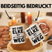 Elke Tasse Geschenk Wo Eine Elke Ist Ist Auch Ein Weg Geschenkidee Becher mit Name Weiß Trendation