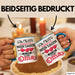 Nicht Ich Bin Die Oma Tasse Geschenk Muttertag Lustiger Spruch Blau Trendation
