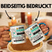 Katzenspielzeug-Designerin Tasse Geschenk Lustiger Spruch Bitte Erheben Sie Sich Seine Majestät Die Katzenspielzeug-Designerin Betritt Den Raum Blau Trendation