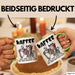 Humor Tasse Geschenk Mit Spruch Kaffee Weil Nicht Jeder Tag Mit Mord Beginnen Kann Sarkasmus Kaffee-Becher Grün Trendation