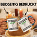 Jäger Geschenk Tasse Lustige Geschenkidee Geburtstag für Jäger Ich Bin Dieser Legendäre Jäger Von Dem Alle Geredet Haben Kaffee-Becher Blau Trendation