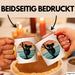 Retro Koala Tierliebhaber Tasse Geschenk Lustige Geschenkidee Spruch Rot Trendation