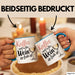 Weintrinker Kaffeetrinker Tasse Geschenk Lustige Geschenkidee Spruch Kaffee Weil Es Für Wein Zu Früh Ist Blau Trendation