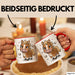 Pferdeliebhaber Tasse Geschenkidee für Reitsport Rot Trendation