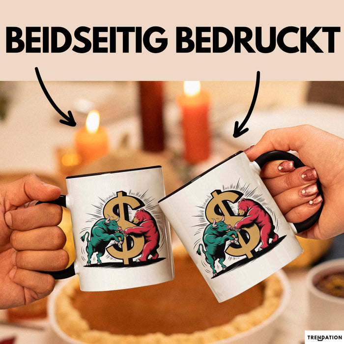 Börsenhändler Tasse Geschenkidee für Wall Street Fans Trendation