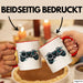 Gamer Tasse Geschenkidee für Videospiel Enthusiasten Rot Trendation