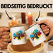 Schlagzeug-Spieler Geschenk Drummer Tasse Geschenkidee Spruch Bunte Farben Schlagzeuger Schwarz Trendation