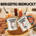 Sarkistisches Huhn Tasse Geschenk Lustige Geschenkidee Spruch Hühnerspiel Schau Nicht Auf Das Huhn Blau Trendation