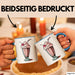 Milchshake Fan Tasse Geschenkidee Dessertgetränk Liebhaber Blau Trendation