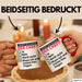 Witzige Tasse Geschenk Bist Du Hier Der Chef Humorvolles Design Muss Ich Erst Meine Frau Fragen Rot Trendation