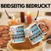 Geocacher Geschenk Tasse Lustiger Spruch Erheben Sie Sich Der Geocacher Betritt den Raum Weiß Trendation