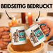Esel Tier Tasse Geschenk Lustige Geschenkidee Spruch Ohne Esel Ist Doch Alles Doof Blau Trendation