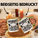 Handball Geschenk Tasse Geschenkidee Handball-Spieler Handballspielerin Mädchen Jungs Kaffee-Becher Geheult Wird Erst Wenn Es Stark Grün Trendation