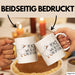 Gans Tasse Geschenk Peace Was Never An Option Humor Kaffee-Becher Weiß Trendation