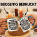 Valentinstag Tasse Geschenk für Ihn Sie Männer Für Paare Freundin Geschenkidee Kaffee-Becher Liebe Schatz Ich Hab Versucht Für Dich Das Geschenk Zu Finden Aber Du Hast Ja Bereits Mich Blau Trendation