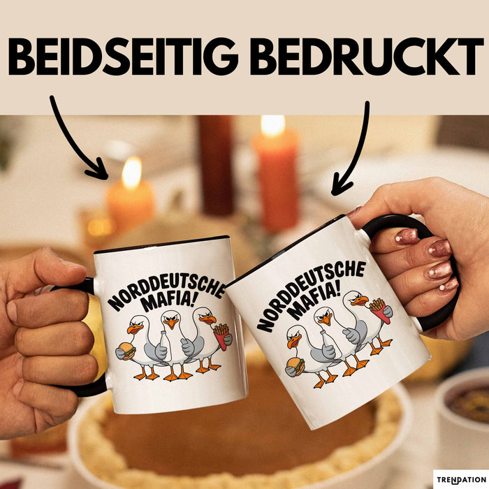 Deutsche Deutschland Tasse Geschenk Lustige Geschenkidee Spruch Norddeutsche Mafia Trendation