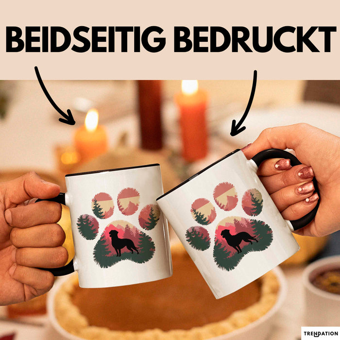 Appenzeller Sennenhund Hund Tasse Geschenk Lustige Geschenkidee Spruch Schwarz Trendation