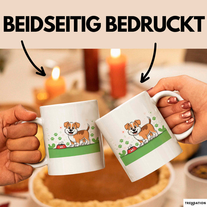 Hundebesitzer Tasse Geschenk Lustige Geschenkidee Spruch Für Hunde Eltern Weiß Trendation
