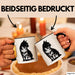 Katzen Tierliebhaber Tasse Geschenk Lustige Geschenkidee Spruch Schwarz Trendation