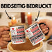 Stiefschwager Geschenk Tasse Lustiger Spruch Erheben Sie Sich Der Stiefschwager Betritt den Raum Schwarz Trendation