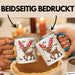 Weihnachten Tasse Geschenkidee für Feiertagsliebhaber Blau Trendation