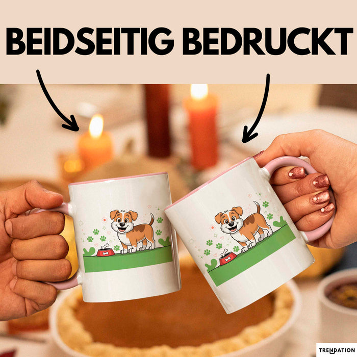 Hundebesitzer Tasse Geschenk Lustige Geschenkidee Spruch Für Hunde Eltern Rosa Trendation