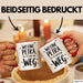 Petra Tasse Geschenk Wo Eine Petra Ist Ist Auch Ein Weg Geschenkidee Becher mit Name Rot Trendation