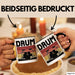 Drummer Schlagzeug-Spieler Geschenk Tasse Geschenkidee Kaffee-Becher Schlagzeuger Drum Schwarz Trendation