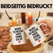 Büroarbeit Kollege Tasse Geschenk Lustige Geschenkidee Spruch Wird Scheisse Hier Ohne Dich Weiß Trendation