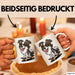 Hund Tierliebhaber Skateboard Tasse Geschenk Lustige Geschenkidee Spruch Weiß Trendation