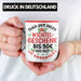 Wichtelgeschenk für 50 Euro Tasse Wichteln für Frauen Kollegen Wichtel-Tasse Schrott-Wichteln Schrottwichteln Rot Trendation