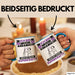 Musikarrangeur Tasse Geschenk für Musikarrangeur Geburtstag Lustiger Spruch Kaffee-Becher Was Ist Deine Superkraft Blau Trendation