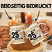 Ehemann Tasse Geschenk 25 Jahre Hochzeitstag Lustiger Spruch Silberhochzeit Weiß Trendation