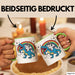 Einhorn Liebhaber Tasse Geschenk Einhorn Reitet Auf Dinosauriere T-Rex Dino Frauen Geschenk Grün Trendation